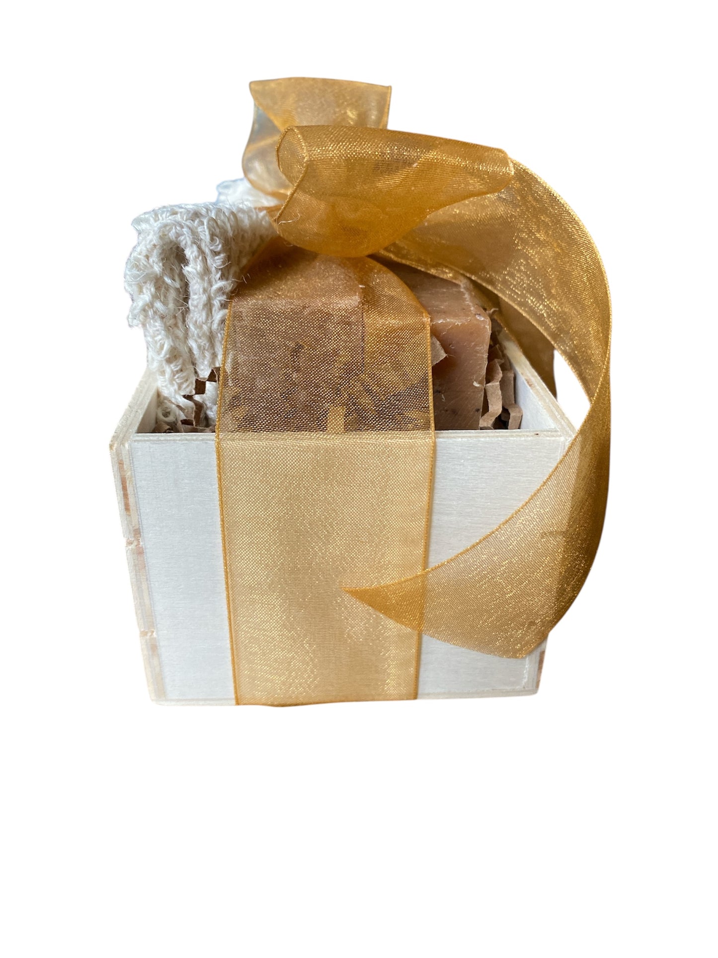 Gift Set with 2 Soaps and 1 Sisal Bag