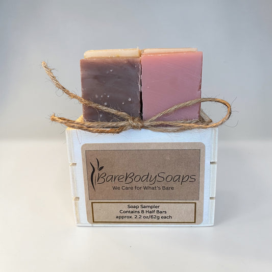 Soap Sampler Set with soap saver bag